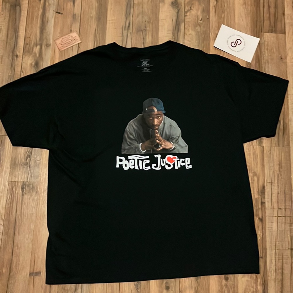Tupac Graphic Tee Poetic Justice Mens size XXL